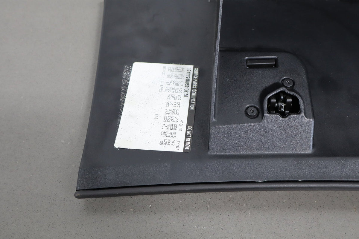2006-2013 Chevrolet Corvette C6- Glove Box Black 19