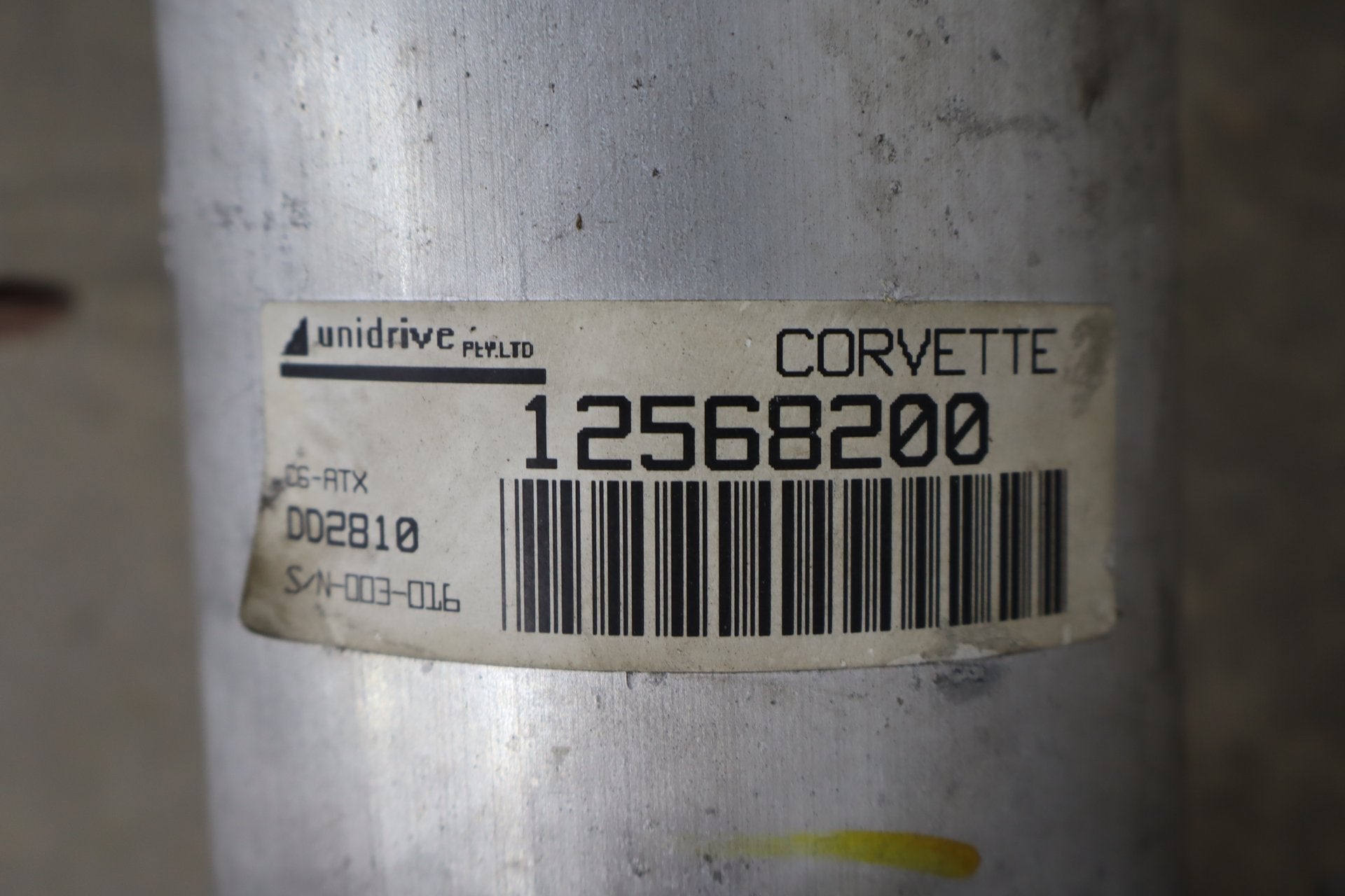 2006-2013 Chevrolet Corvette C6 Rear Drive Shaft Automatic 12568200