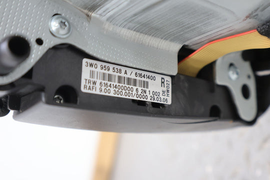 2006 Bentley Continental Flying Spur Left Driver Steering Wheel Airbag Black