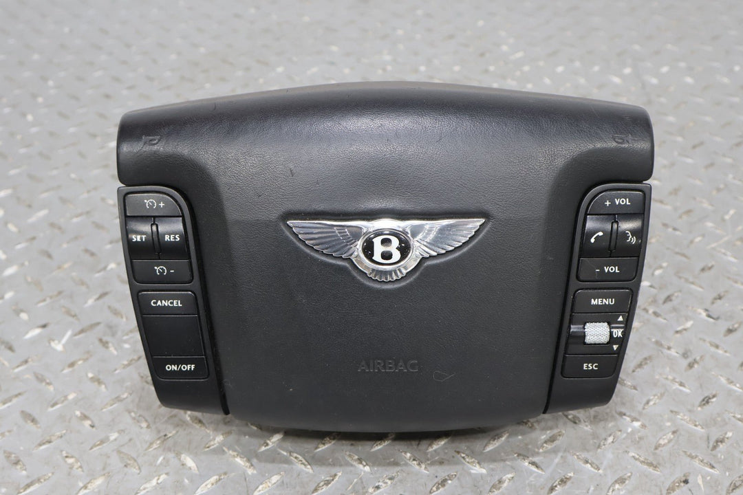 2006 Bentley Continental Flying Spur Left Driver Steering Wheel Airbag Black