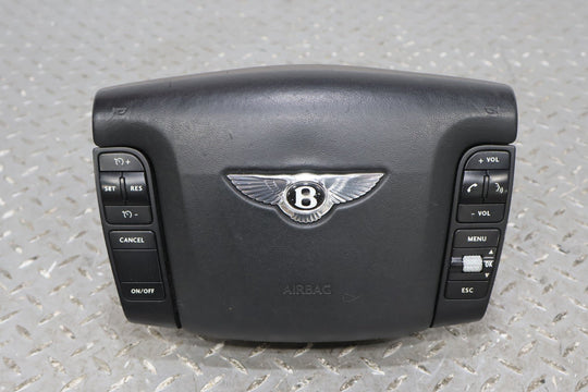 2006 Bentley Continental Flying Spur Left Driver Steering Wheel Airbag Black