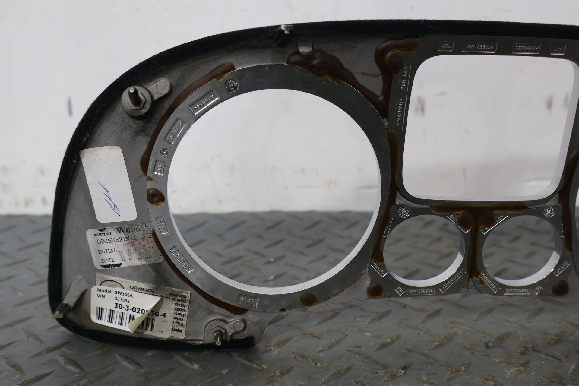 2006 Bentley Continental- Instrument Cluster Bezel