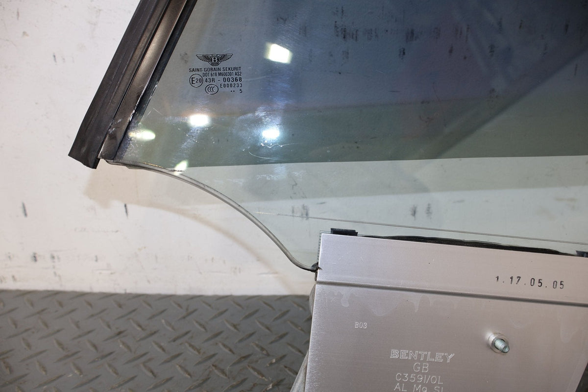 2006 Bentley Continental- Left Quarter Window