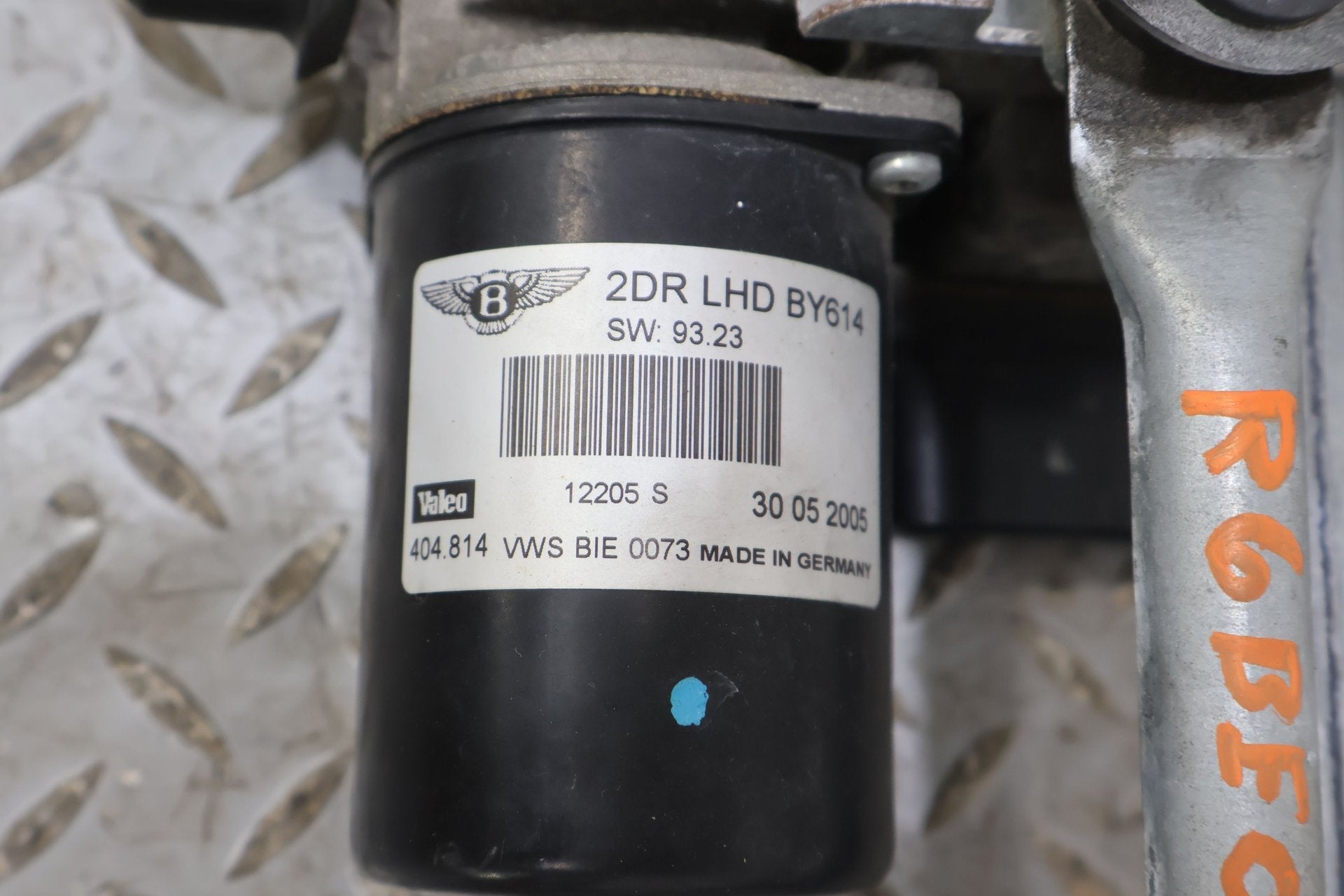 2006 Bentley Continental- Wiper Linkage