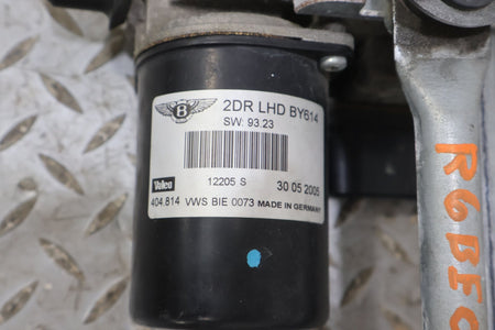 2006 Bentley Continental- Wiper Linkage