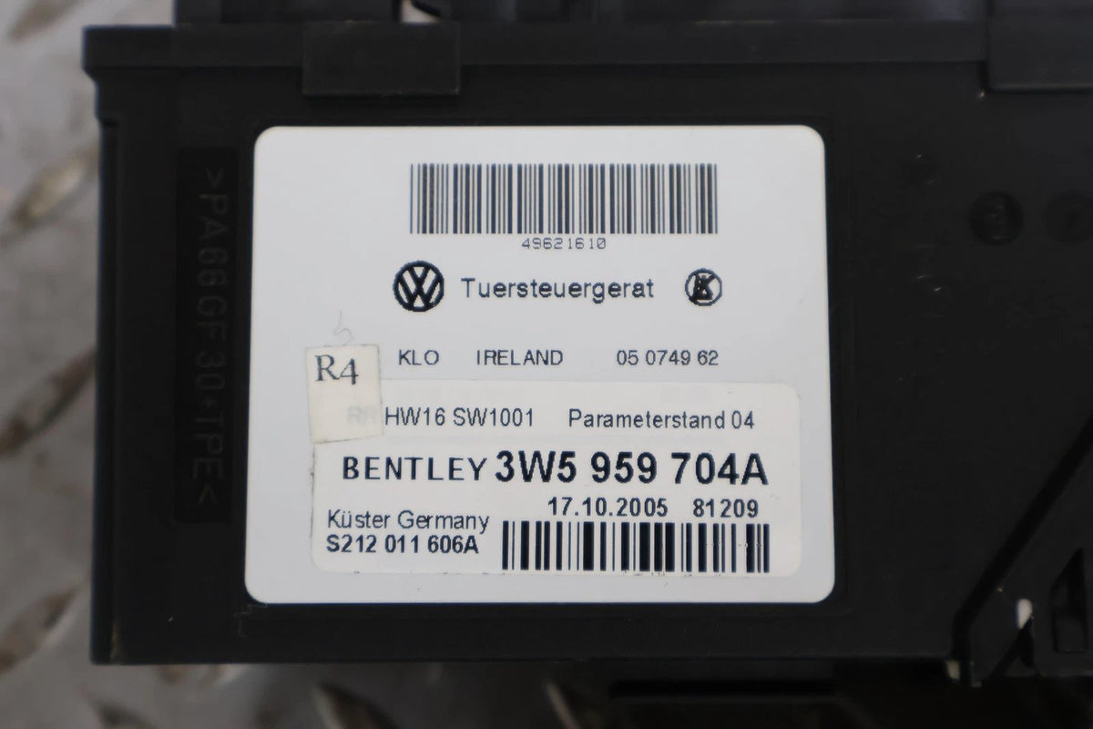 2006 BENTLY- Power Window Module