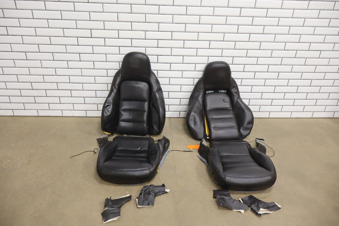 2006 C6 Corvette Left & Right Pair of OEM Seat Skins W/Foam *6 Pieces*
