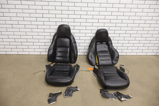 2006 C6 Corvette Left & Right Pair of OEM Seat Skins W/Foam *6 Pieces*