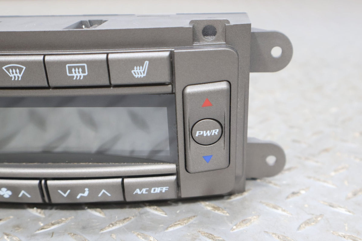 2006 Cadillac XLR- Heater/AC Controls
