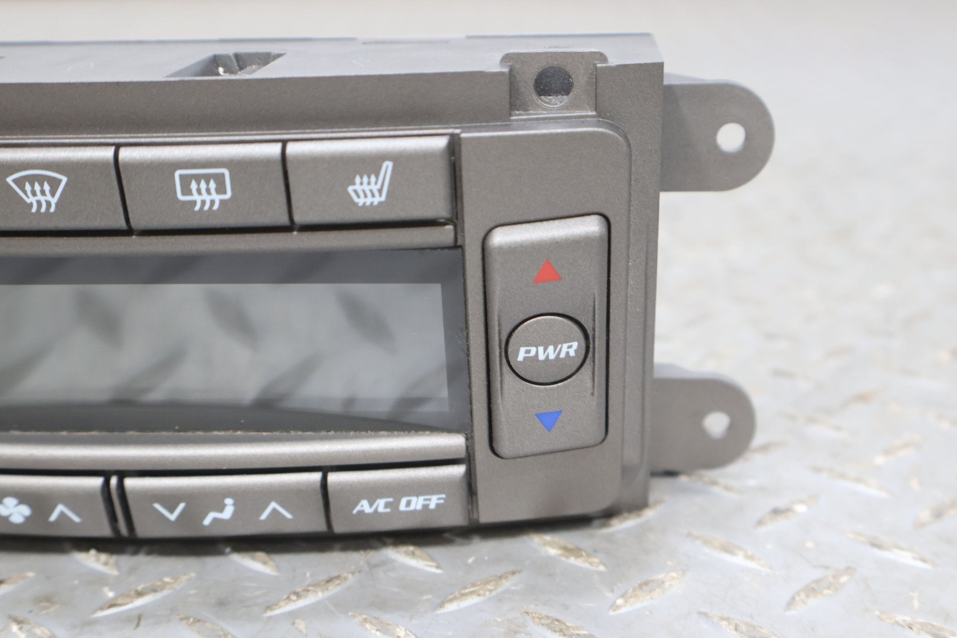 2006 Cadillac XLR- Heater/AC Controls
