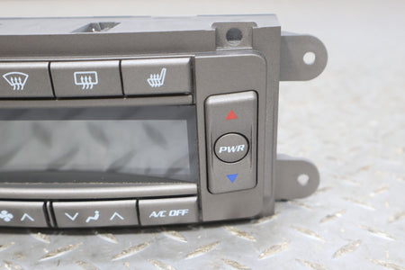 2006 Cadillac XLR- Heater/AC Controls