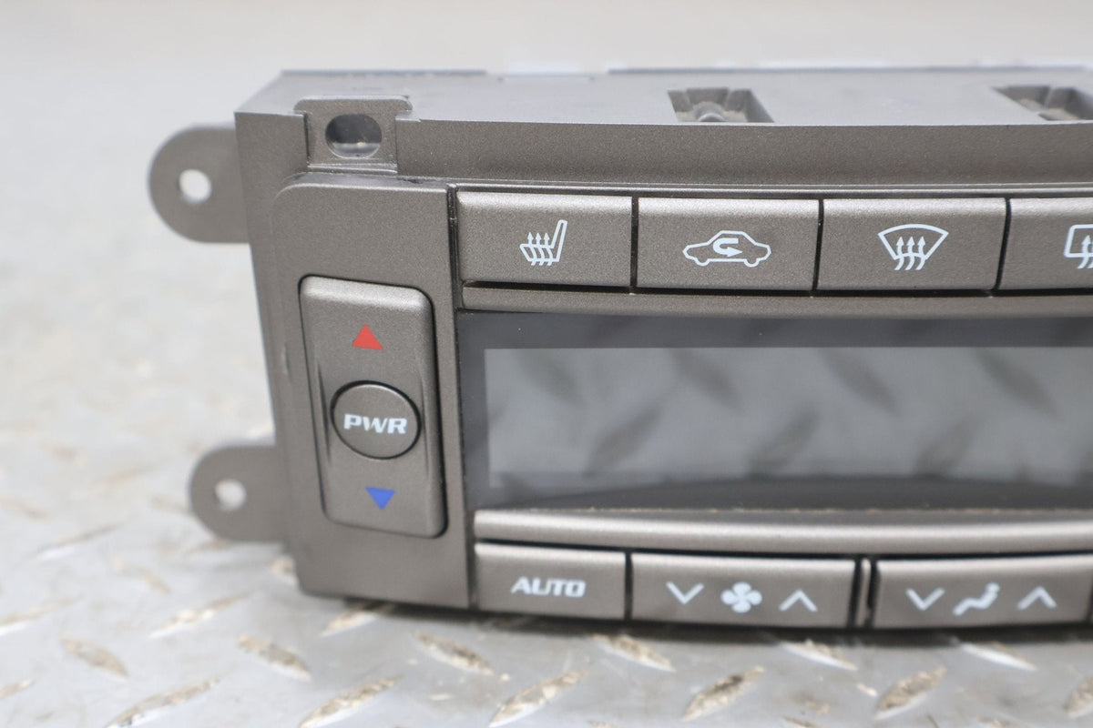 2006 Cadillac XLR- Heater/AC Controls