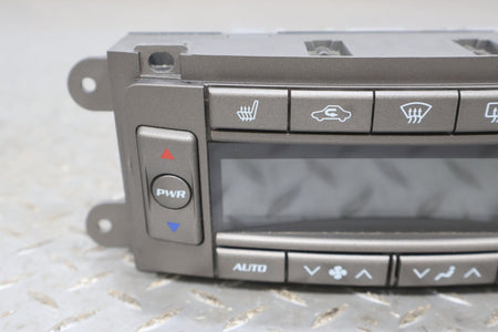 2006 Cadillac XLR- Heater/AC Controls