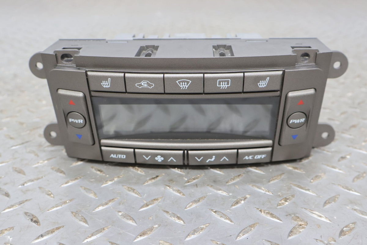 2006 Cadillac XLR- Heater/AC Controls