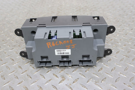2006 Cadillac XLR- Heater/AC Controls