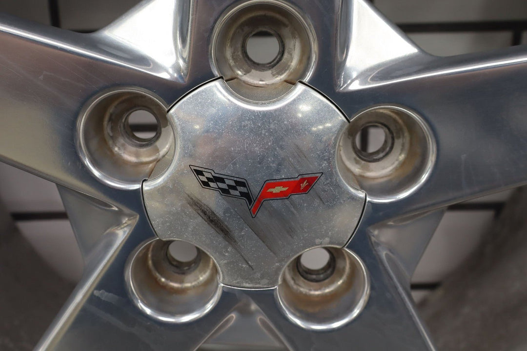 2006 Chevrolet Corvette Single 18x8.5 FRONT Wheel 9596950