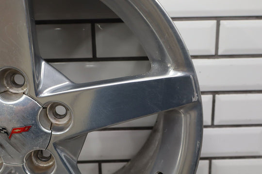 2006 Chevrolet Corvette Single 18x8.5 FRONT Wheel 9596950