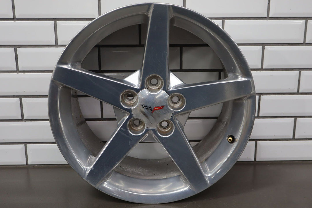 2006 Chevrolet Corvette Single 18x8.5 FRONT Wheel 9596950