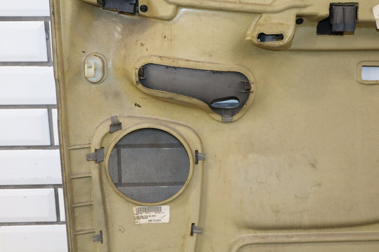 2006 Chevrolet Silverado 2500 Left Rear Door Trim Medium Gray 922