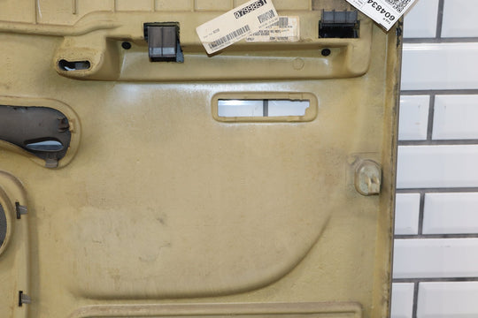 2006 Chevrolet Silverado 2500 Left Rear Door Trim Medium Gray 922