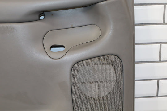 2006 Chevrolet Silverado 2500 Left Rear Door Trim Medium Gray 922