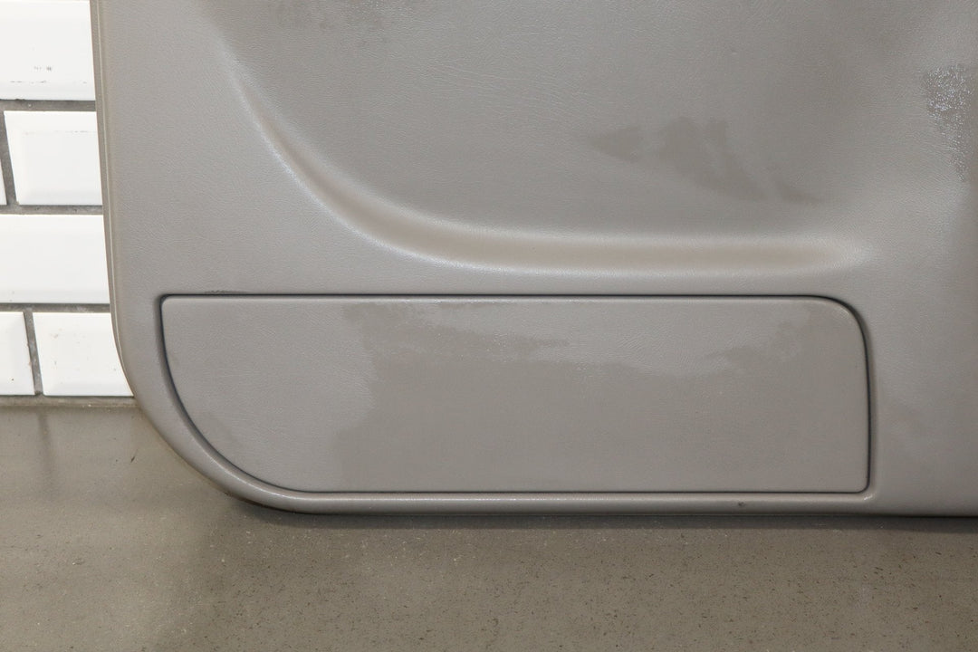 2006 Chevrolet Silverado 2500 Left Rear Door Trim Medium Gray 922