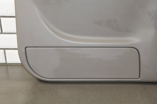 2006 Chevrolet Silverado 2500 Left Rear Door Trim Medium Gray 922