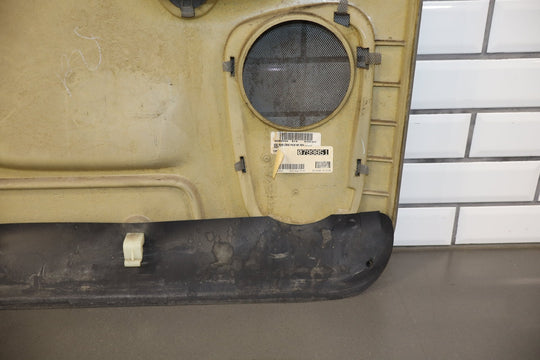 2006 Chevrolet Silverado 2500 Right Rear Door Trim Panel Medium Gray 922