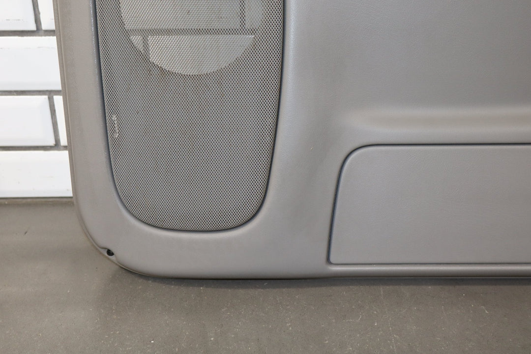 2006 Chevrolet Silverado 2500 Right Rear Door Trim Panel Medium Gray 922