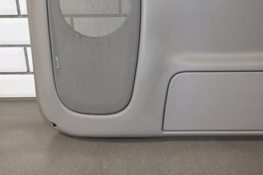 2006 Chevrolet Silverado 2500 Right Rear Door Trim Panel Medium Gray 922