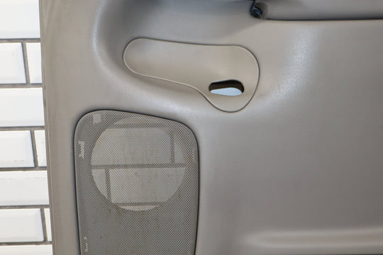 2006 Chevrolet Silverado 2500 Right Rear Door Trim Panel Medium Gray 922