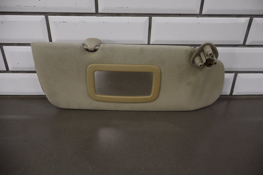 2006 Chevrolet Silverado 2500 Sun Visor Pair Left/Right Medium Gray 922