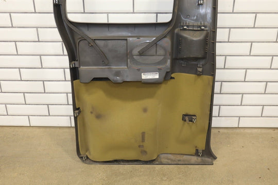 2006 Chevy Silverado 1500 Hybrid Right Rear Door Trim Panel Dark Charcoal 69D