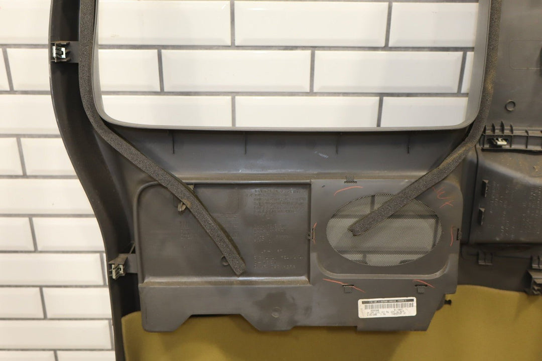 2006 Chevy Silverado 1500 Hybrid Right Rear Door Trim Panel Dark Charcoal 69D