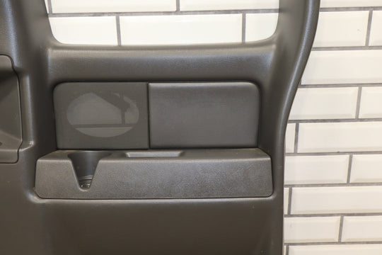 2006 Chevy Silverado 1500 Hybrid Right Rear Door Trim Panel Dark Charcoal 69D