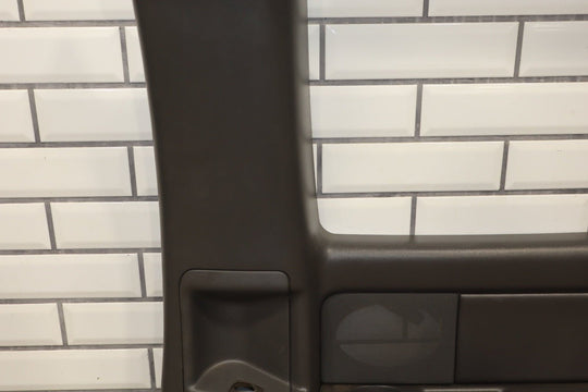2006 Chevy Silverado 1500 Hybrid Right Rear Door Trim Panel Dark Charcoal 69D