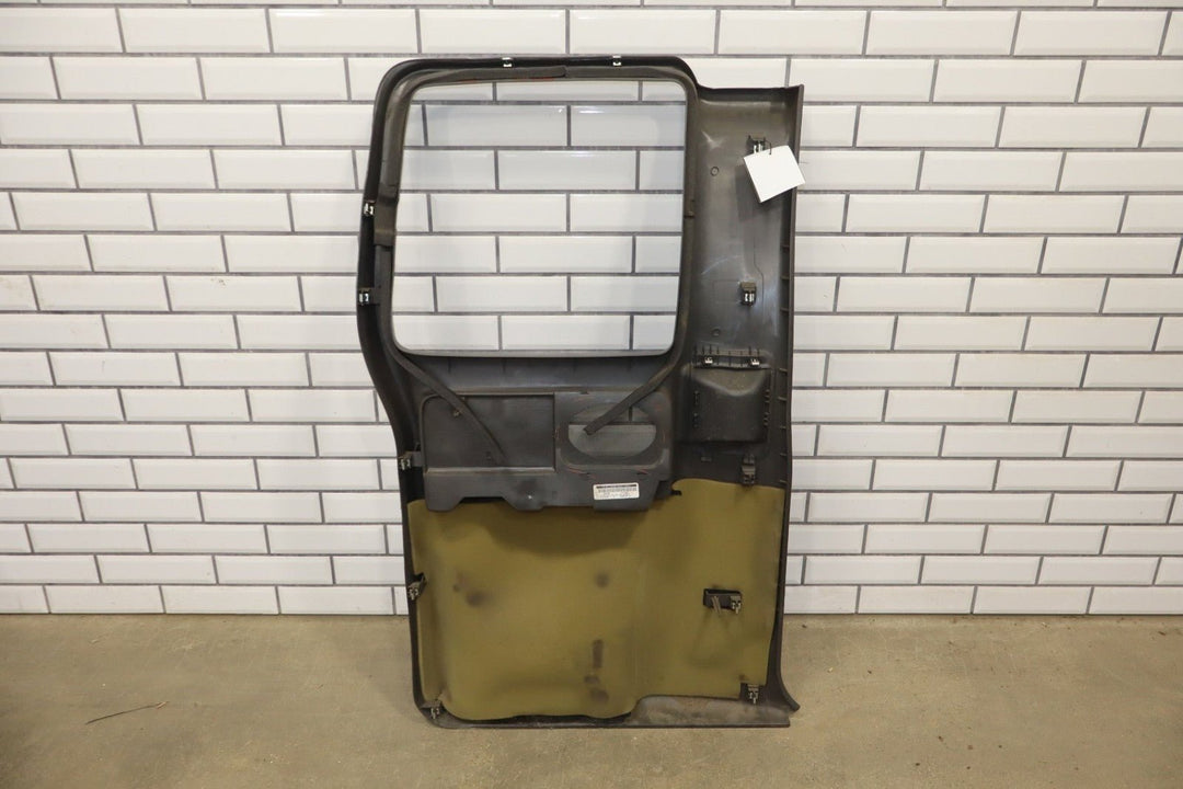 2006 Chevy Silverado 1500 Hybrid Right Rear Door Trim Panel Dark Charcoal 69D