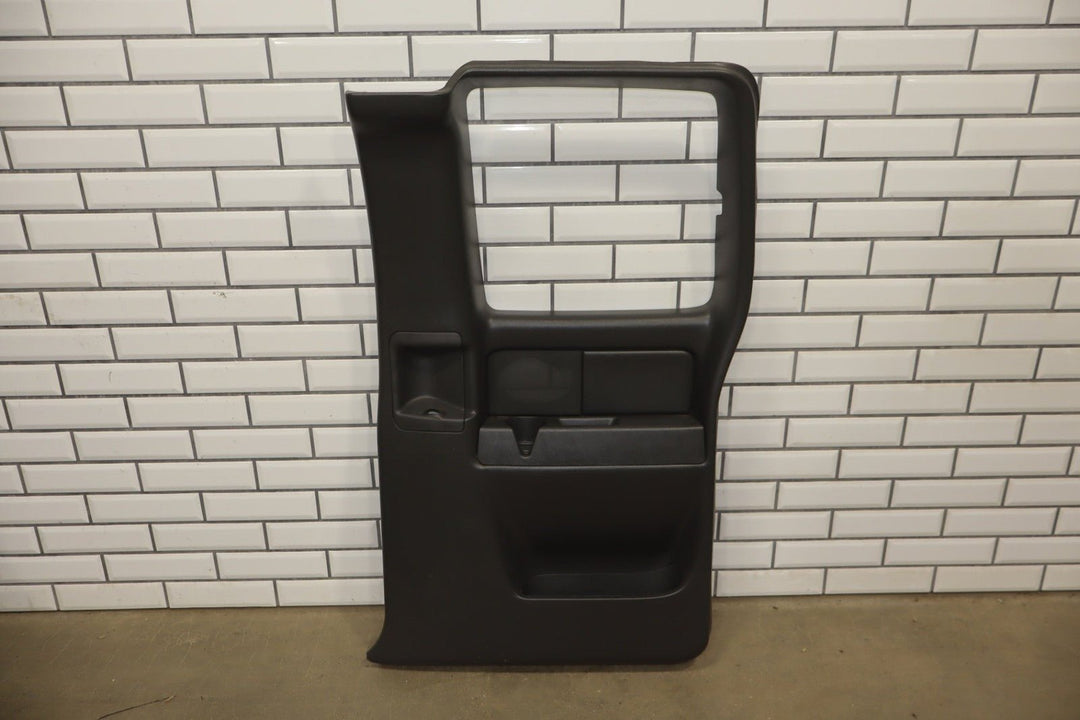 2006 Chevy Silverado 1500 Hybrid Right Rear Door Trim Panel Dark Charcoal 69D