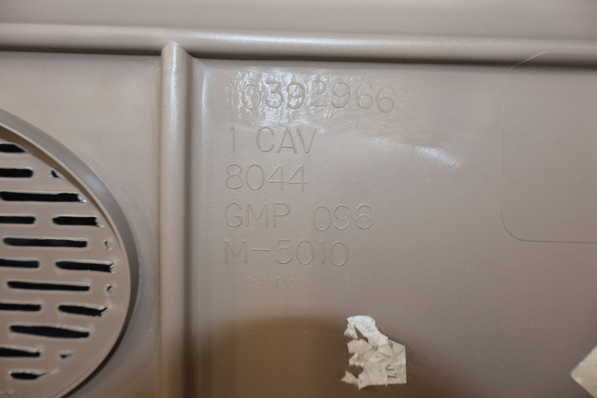 2006 GMC Sierra 2500 Left Rear Door Panel 52D