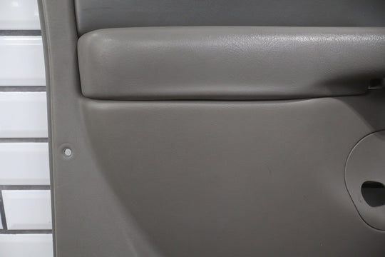 2006 GMC Yukon Denali Left Front Door Trim Panel Stone Gray 922