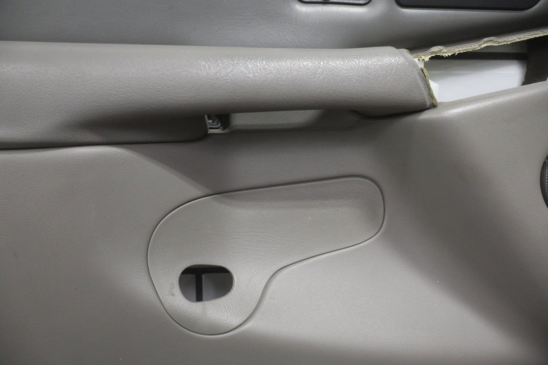 2006 GMC Yukon Denali Left Front Door Trim Panel Stone Gray 922