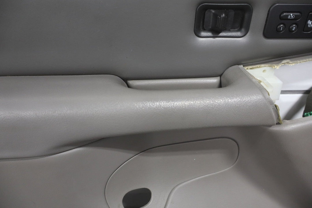 2006 GMC Yukon Denali Left Front Door Trim Panel Stone Gray 922