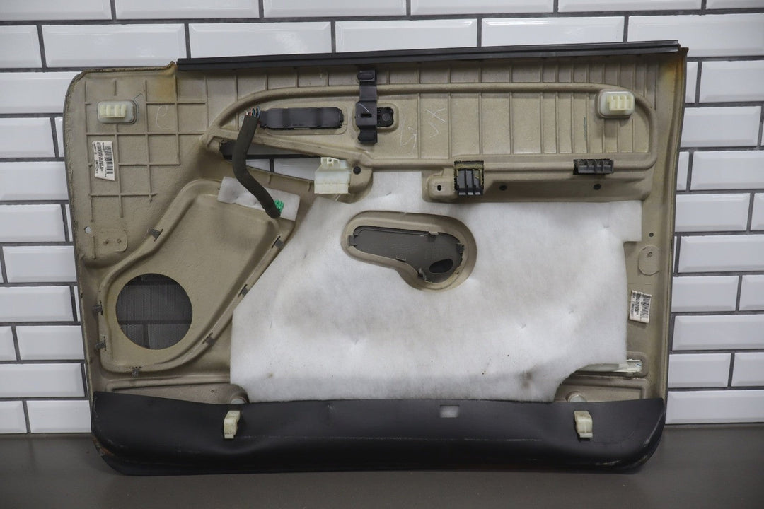 2006 GMC Yukon Denali Left Front Door Trim Panel Stone Gray 922