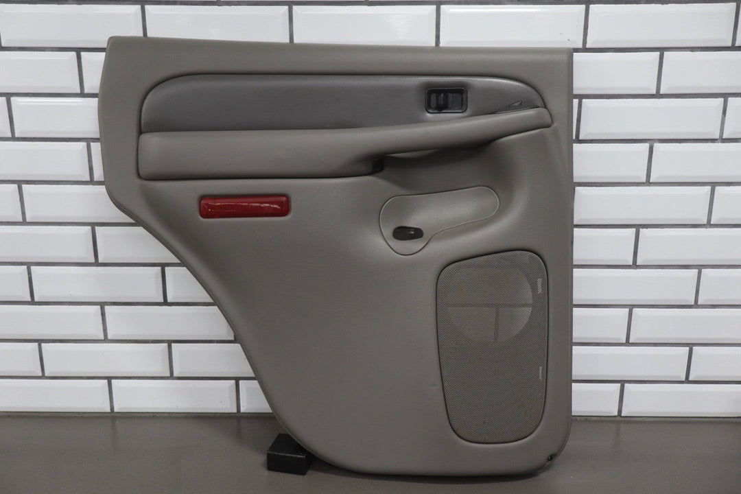 2006 GMC Yukon Denali Left Rear Door Panel Stone Gray 922