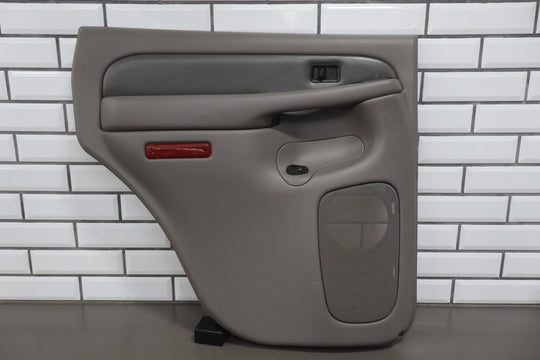 2006 GMC Yukon Denali Left Rear Door Panel Stone Gray 922
