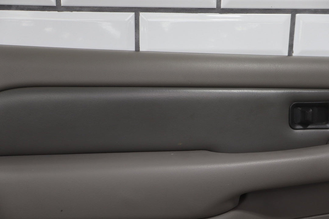 2006 GMC Yukon Denali Left Rear Door Panel Stone Gray 922