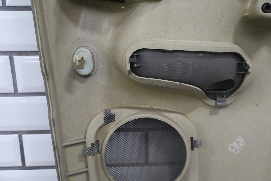 2006 GMC Yukon Denali Left Rear Door Panel Stone Gray 922