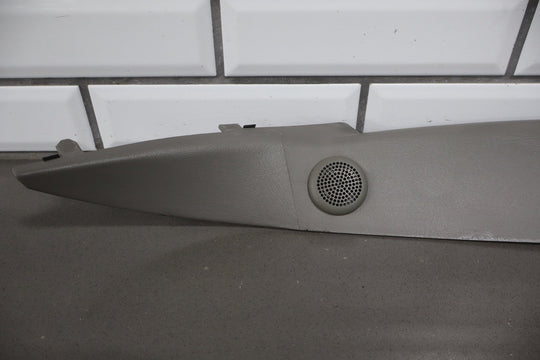 2006 GMC Yukon Denali Pair - Interior A Pillar Trim OEM Stone Gray 922