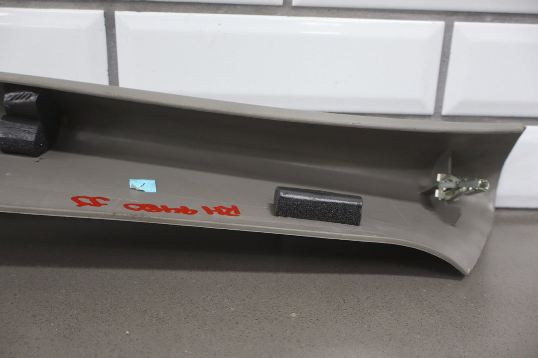 2006 GMC Yukon Denali Pair - Interior A Pillar Trim OEM Stone Gray 922