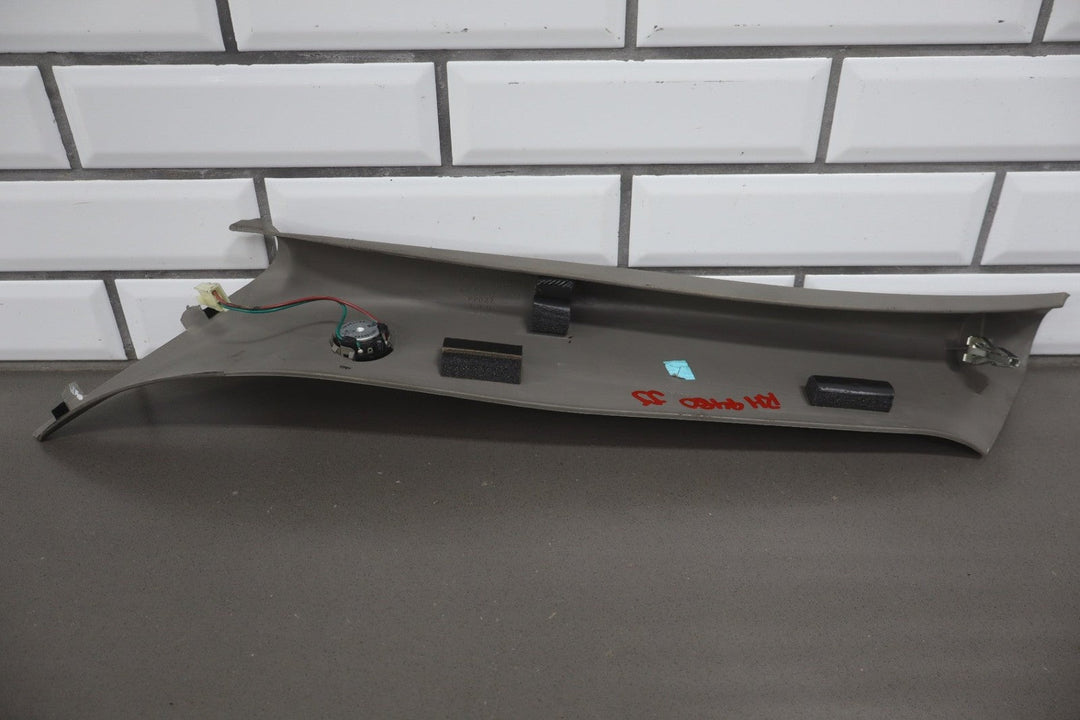 2006 GMC Yukon Denali Pair - Interior A Pillar Trim OEM Stone Gray 922